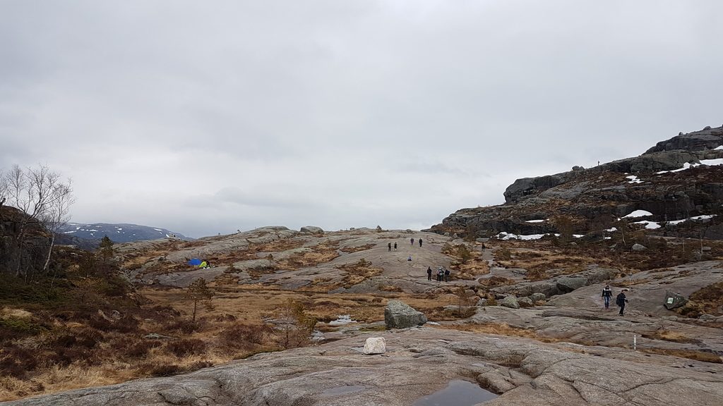 Cieľová rovinka na výhľad, Preikestolen