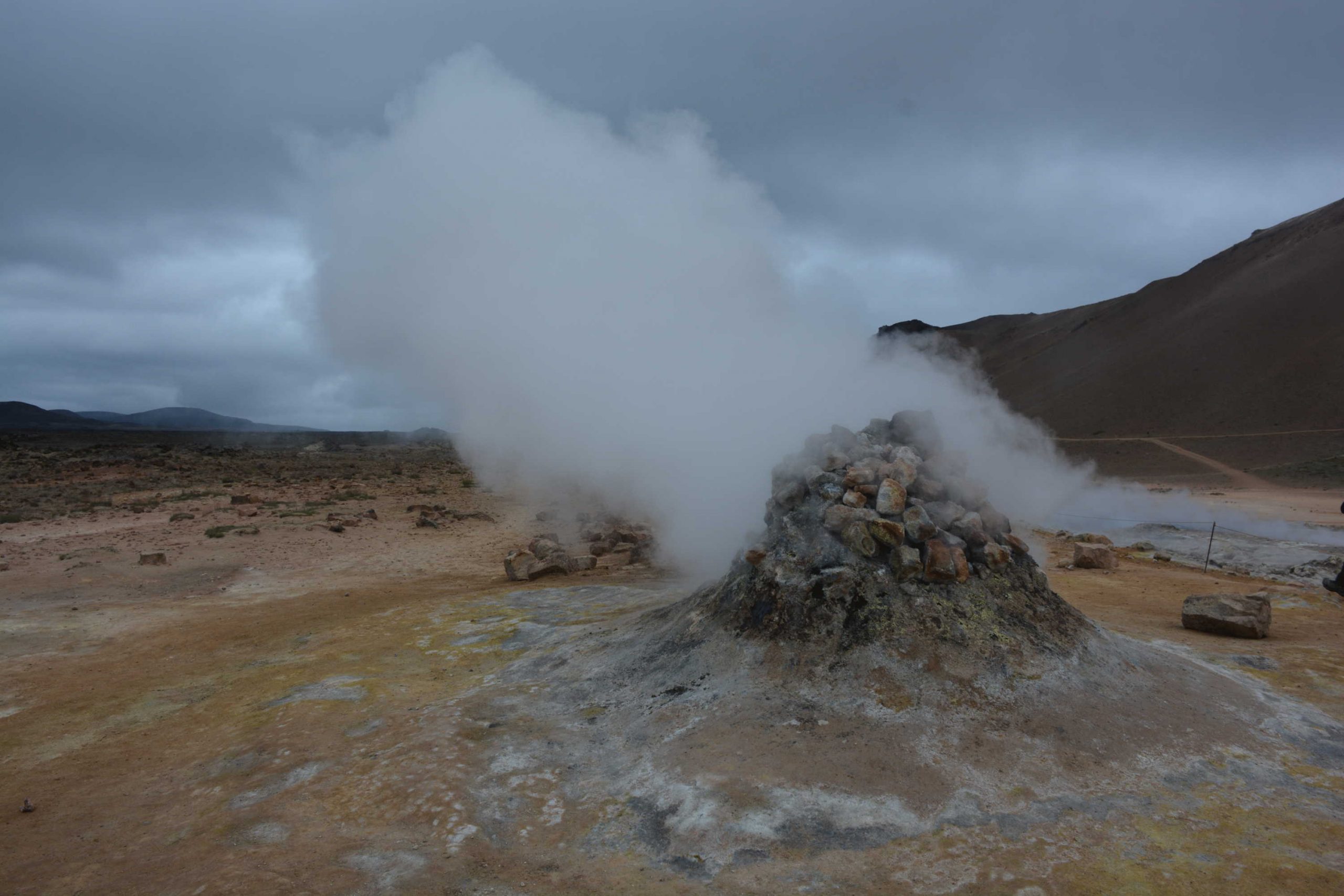 geotermálna plošina Hverir